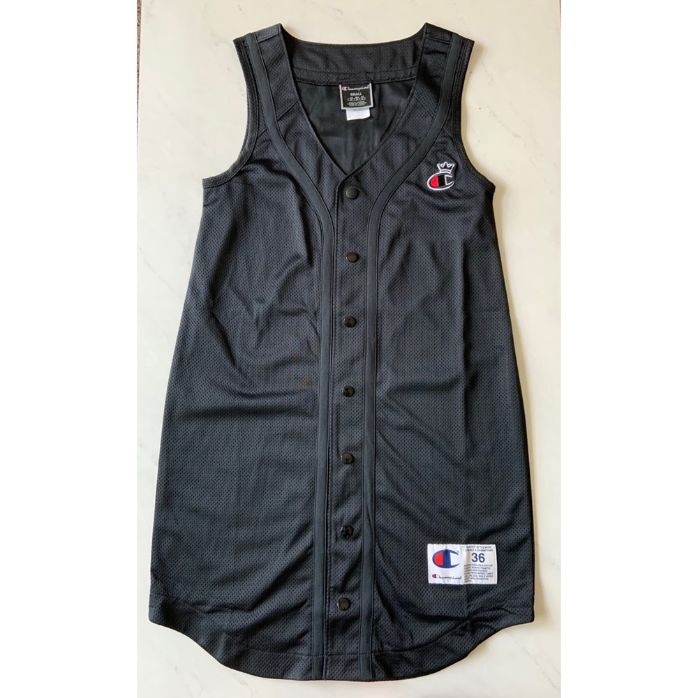 Authentic Champion Baseball Dress | Black S